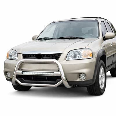 Black Horse Off Road - MAX Beacon Bull Bar-Stainless Steel-2001-2007 Ford Escape/2001-2006 Mazda Tribute/2005-2007 Mercury Mariner|Black Horse Off Road - Image 2