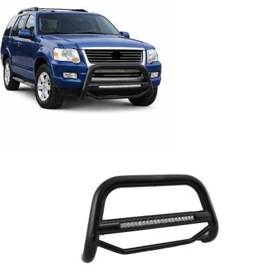 MAX Beacon Bull Bar-Black-2006-2010 Ford Explorer/2006-2010 Ford Explorer|Black Horse Off Road