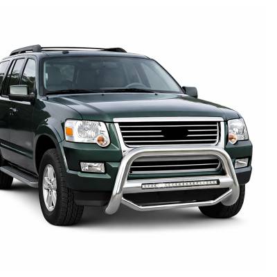 Black Horse Off Road - MAX Beacon Bull Bar-stainless Steel-2006-2010 Ford Explorer/2006-2010 Ford Explorer|Black Horse Off Road - Image 2