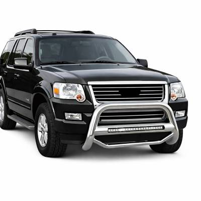 Black Horse Off Road - MAX Beacon Bull Bar-stainless Steel-2006-2010 Ford Explorer/2006-2010 Ford Explorer|Black Horse Off Road - Image 3