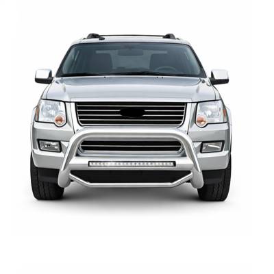 Black Horse Off Road - MAX Beacon Bull Bar-stainless Steel-2006-2010 Ford Explorer/2006-2010 Ford Explorer|Black Horse Off Road - Image 4