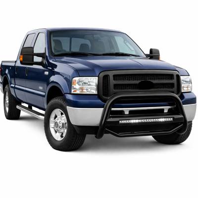 MAX Beacon Bull Bar-Black-Lexus RX300/Lexus RX330/Lexus RX350/Lexus RX350L/Lexus RX400h/Lexus RX450h/Lexus RX450hL/Toyota Highlander|Black Horse Off Road