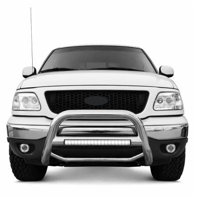 Black Horse Off Road - MAX Beacon Bull Bar-Stainless Steel-Dodge Ram 1500/Ram 1500/Dodge Ram 2500/Ram 2500/Dodge Ram 3500/Ram 3500|Black Horse Off Road - Image 3