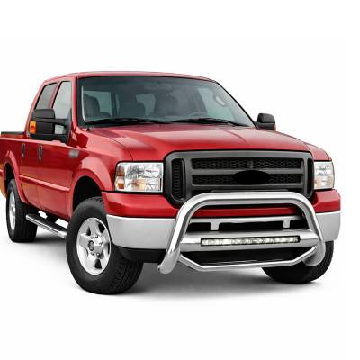 Black Horse Off Road - MAX Beacon Bull Bar-Stainless Steel-Dodge Ram 1500/Ram 1500/Dodge Ram 2500/Ram 2500/Dodge Ram 3500/Ram 3500|Black Horse Off Road - Image 4