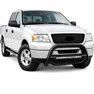 Black Horse Off Road - MAX Beacon Bull Bar-Black-2003-2017 Ford Expedition/2004-2026 Ford F-150/2003-2017 Lincoln Navigator|Black Horse Off Road - Image 2