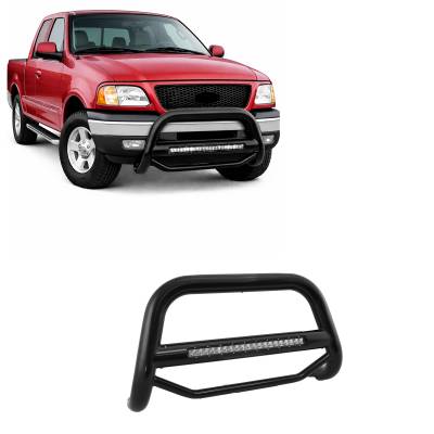 Black Horse Off Road - MAX Beacon Bull Bar-Black-Lexus RX300/Lexus RX330/Lexus RX350/Lexus RX350L/Lexus RX400h/Lexus RX450h/Lexus RX450hL/Toyota Highlander|Black Horse Off Road - Image 2