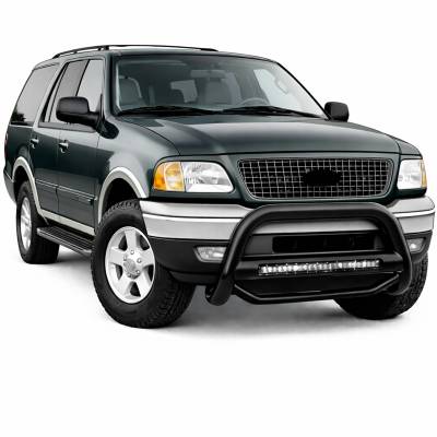 Black Horse Off Road - MAX Beacon Bull Bar-Black-Lexus RX300/Lexus RX330/Lexus RX350/Lexus RX350L/Lexus RX400h/Lexus RX450h/Lexus RX450hL/Toyota Highlander|Black Horse Off Road - Image 6