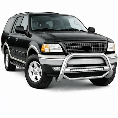 Black Horse Off Road - MAX Beacon Bull Bar-Stainless Steel-Dodge Ram 1500/Ram 1500/Dodge Ram 2500/Ram 2500/Dodge Ram 3500/Ram 3500|Black Horse Off Road - Image 4