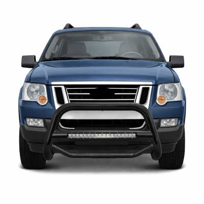 Black Horse Off Road - MAX Beacon Bull Bar-Black-2006-2010 Ford Explorer/2007-2010 Ford Explorer Sport Trac|Black Horse Off Road - Image 2