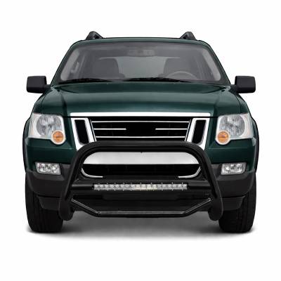Black Horse Off Road - MAX Beacon Bull Bar-Black-2006-2010 Ford Explorer/2007-2010 Ford Explorer Sport Trac|Black Horse Off Road - Image 4