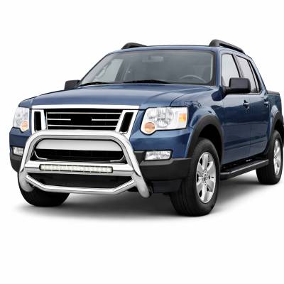 Black Horse Off Road - MAX Beacon Bull Bar-Stainless Steel-2006-2010 Ford Explorer/2007-2010 Ford Explorer Sport Trac|Black Horse Off Road - Image 2