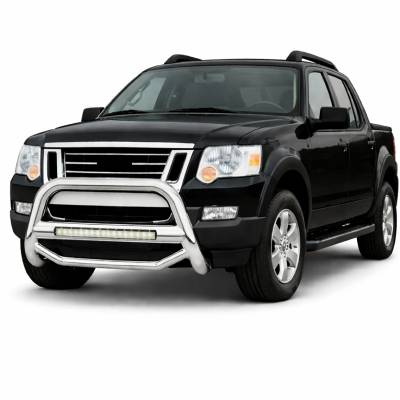 Black Horse Off Road - MAX Beacon Bull Bar-Stainless Steel-2006-2010 Ford Explorer/2007-2010 Ford Explorer Sport Trac|Black Horse Off Road - Image 5