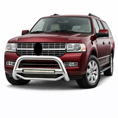 Black Horse Off Road - MAX Beacon Bull Bar-Stainless Steel-2003-2017 Ford Expedition/2004-2026 Ford F-150/2003-2017 Lincoln Navigator|Black Horse Off Road - Image 4