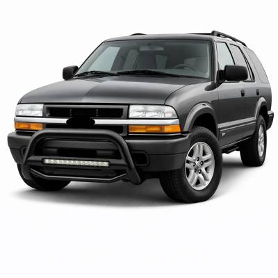 Black Horse Off Road - MAX Beacon Bull Bar-Black-Toyota Highlander/Lexus RX300/Lexus RX330/Lexus RX350/Lexus RX350L/Lexus RX400h/Lexus RX450h/Lexus RX450hL|Black Horse Off Road - Image 2