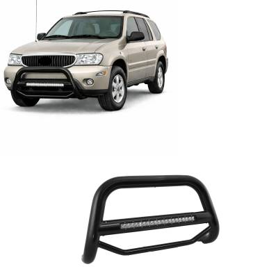 MAX Beacon Bull Bar-Black-Mercedes-Benz GLE350-GLE350D-GLE400-GLE43 AMG-GLE450 AMG-GLE500-GLE550-GLE550E-GLE63 AMG-ML250-ML350-ML400-ML500-ML550-ML63 AMG|Black Horse Off Road