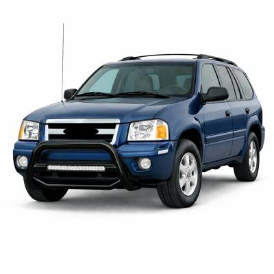 Black Horse Off Road - MAX Beacon Bull Bar-Black-Mercedes-Benz GLE350-GLE350D-GLE400-GLE43 AMG-GLE450 AMG-GLE500-GLE550-GLE550E-GLE63 AMG-ML250-ML350-ML400-ML500-ML550-ML63 AMG|Black Horse Off Road - Image 3