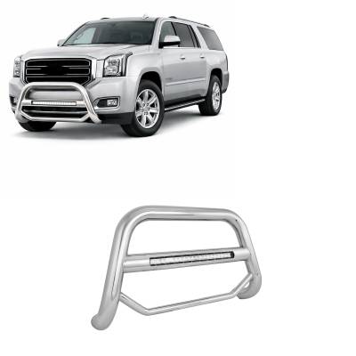 Black Horse Off Road - MAX Beacon Bull Bar-Stainless Steel- Sierra 3500 HD/ Silverado 2500 HD/ Sierra 1500 Limited/Silverado 1500 LD/ Sierra 1500/Silverado 1500|Black Horse Off Road - Image 2