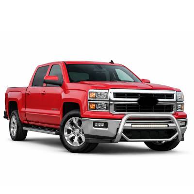 Black Horse Off Road - MAX Beacon Bull Bar-Stainless Steel- Sierra 3500 HD/ Silverado 2500 HD/ Sierra 1500 Limited/Silverado 1500 LD/ Sierra 1500/Silverado 1500|Black Horse Off Road - Image 7