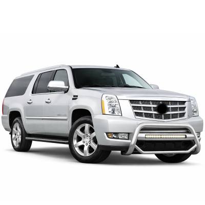 Black Horse Off Road - MAX Beacon Bull Bar-Stainless Steel- Sierra 3500 HD/ Silverado 2500 HD/ Sierra 1500 Limited/Silverado 1500 LD/ Sierra 1500/Silverado 1500|Black Horse Off Road - Image 10