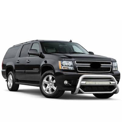 Black Horse Off Road - MAX Beacon Bull Bar-Stainless Steel- Sierra 3500 HD/ Silverado 2500 HD/ Sierra 1500 Limited/Silverado 1500 LD/ Sierra 1500/Silverado 1500|Black Horse Off Road - Image 11