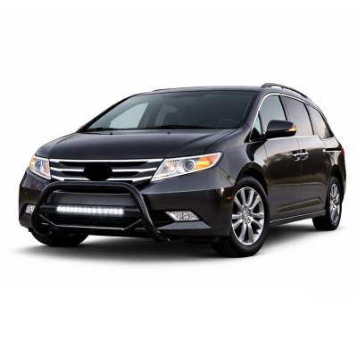 Black Horse Off Road - MAX Beacon Bull Bar-Black-2005-2017 Honda Odyssey|Black Horse Off Road - Image 8