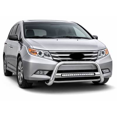 MAX Beacon Bull Bar-Stainless Steel-2005-2017 Honda Odyssey|Black Horse Off Road