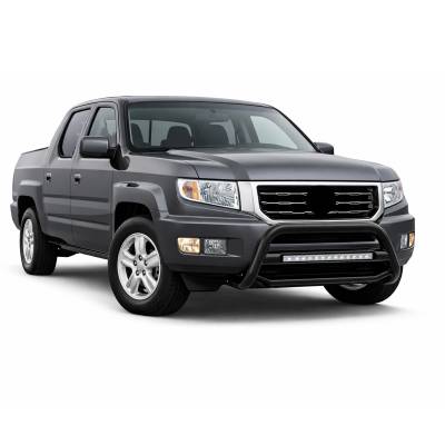 Black Horse Off Road - MAX Beacon Bull Bar-Black-2006-2014 Honda Ridgeline/2003-2008 Honda Pilot/2001-2006 Acura MDX|Black Horse Off Road - Image 4