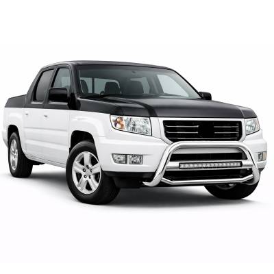 Black Horse Off Road - MAX Beacon Bull Bar-Stainless Steel-2006-2014 Honda Ridgeline/2003-2008 Honda Pilot/2001-2006 Acura MDX|Black Horse Off Road - Image 5