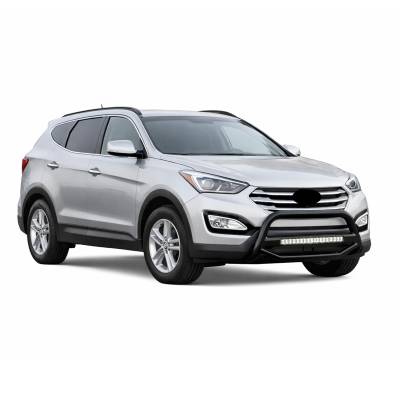 Black Horse Off Road - MAX Beacon Bull Bar-Black-2013-2016 Hyundai Santa Fe/2014-2015 Kia Sorento|Black Horse Off Road - Image 3