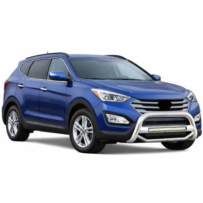 Black Horse Off Road - MAX Beacon Bull Bar-Stainless Steel-2013-2016 Hyundai Santa Fe/2014-2015 Kia Sorento|Black Horse Off Road - Image 3