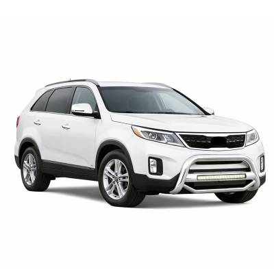 Black Horse Off Road - MAX Beacon Bull Bar-Stainless Steel-2013-2016 Hyundai Santa Fe/2014-2015 Kia Sorento|Black Horse Off Road - Image 4