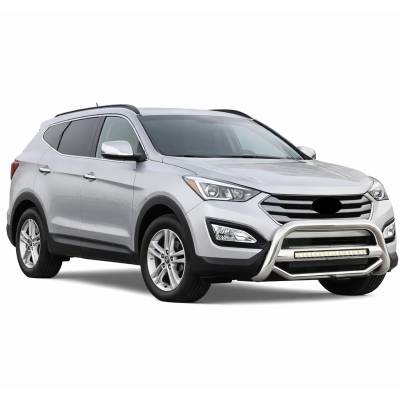 Black Horse Off Road - MAX Beacon Bull Bar-Stainless Steel-2013-2016 Hyundai Santa Fe/2014-2015 Kia Sorento|Black Horse Off Road - Image 5