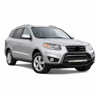 Black Horse Off Road - MAX Beacon Bull Bar-Black-2007-2010 Hyundai Santa Fe|Black Horse Off Road - Image 3