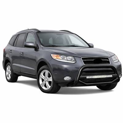 Black Horse Off Road - MAX Beacon Bull Bar-Black-2007-2010 Hyundai Santa Fe|Black Horse Off Road - Image 4