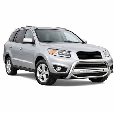 Black Horse Off Road - MAX Beacon Bull Bar-Stainless Steel-2007-2010 Hyundai Santa Fe|Black Horse Off Road - Image 2