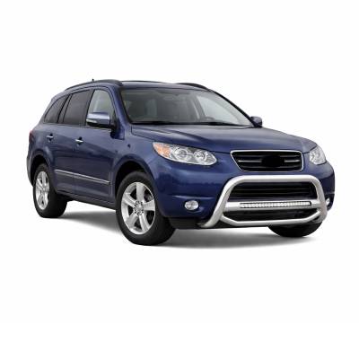 Black Horse Off Road - MAX Beacon Bull Bar-Stainless Steel-2007-2010 Hyundai Santa Fe|Black Horse Off Road - Image 3