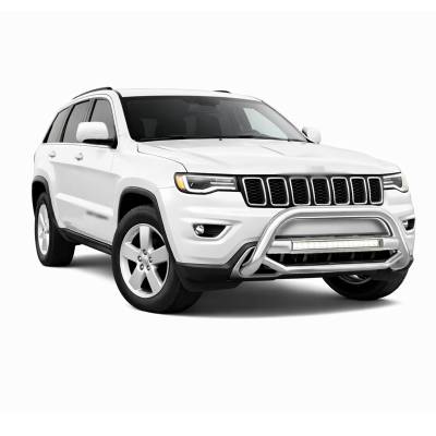 Black Horse Off Road - MAX Beacon Bull Bar-Stainless Steel-2011-2021 Jeep Grand Cherokee/2011-2013 Dodge Durango|Black Horse Off Road - Image 2