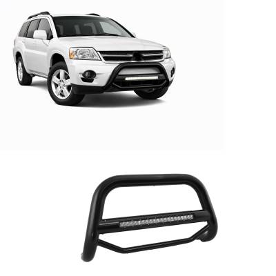 Black Horse Off Road - MAX Beacon Bull Bar-Black-2004-2011 Mitsubishi Endeavor|Black Horse Off Road - Image 2