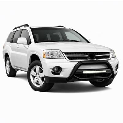 Black Horse Off Road - MAX Beacon Bull Bar-Black-2004-2011 Mitsubishi Endeavor|Black Horse Off Road - Image 3
