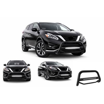 MAX Beacon Bull Bar-Black-2015-2020 Nissan Murano|Black Horse Off Road