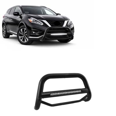 Black Horse Off Road - MAX Beacon Bull Bar-Black-2015-2020 Nissan Murano|Black Horse Off Road - Image 2