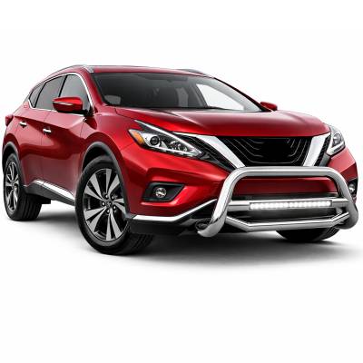Black Horse Off Road - MAX Beacon Bull Bar-Stainless Steel-2015-2020 Nissan Murano|Black Horse Off Road - Image 3