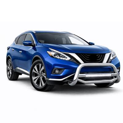 Black Horse Off Road - MAX Beacon Bull Bar-Stainless Steel-2015-2020 Nissan Murano|Black Horse Off Road - Image 5