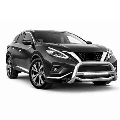 Black Horse Off Road - MAX Beacon Bull Bar-Stainless Steel-2015-2020 Nissan Murano|Black Horse Off Road - Image 7
