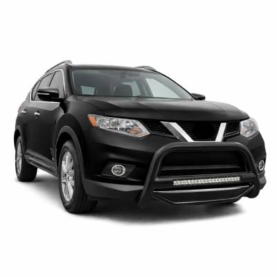 Black Horse Off Road - MAX Beacon Bull Bar-Black-2014-2020 Nissan Rogue|Black Horse Off Road - Image 3