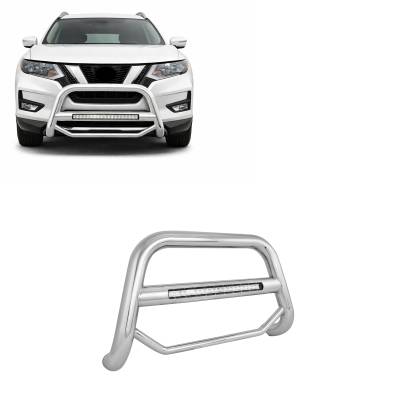 MAX Beacon Bull Bar-Stainless Steel-2014-2020 Nissan Rogue|Black Horse Off Road