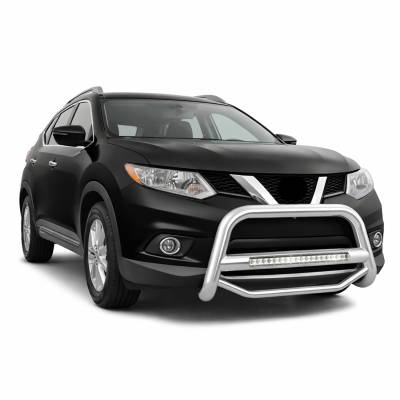Black Horse Off Road - MAX Beacon Bull Bar-Stainless Steel-2014-2020 Nissan Rogue|Black Horse Off Road - Image 3