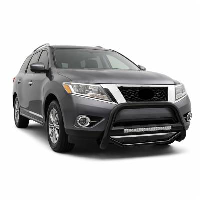 Black Horse Off Road - MAX Beacon Bull Bar-Black-2013-2021 Nissan Pathfinder|Black Horse Off Road - Image 2