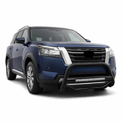 Black Horse Off Road - MAX Beacon Bull Bar-Black-2013-2021 Nissan Pathfinder|Black Horse Off Road - Image 3
