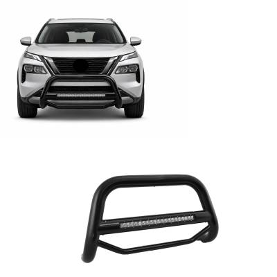 MAX Beacon Bull Bar-Black-2021-2023 Nissan Rogue|Black Horse Off Road